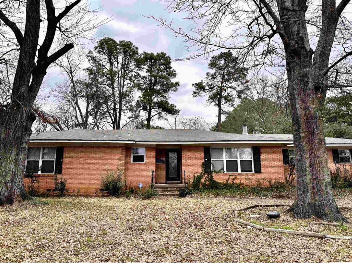 Front exterior before renovation · Longview, Texas