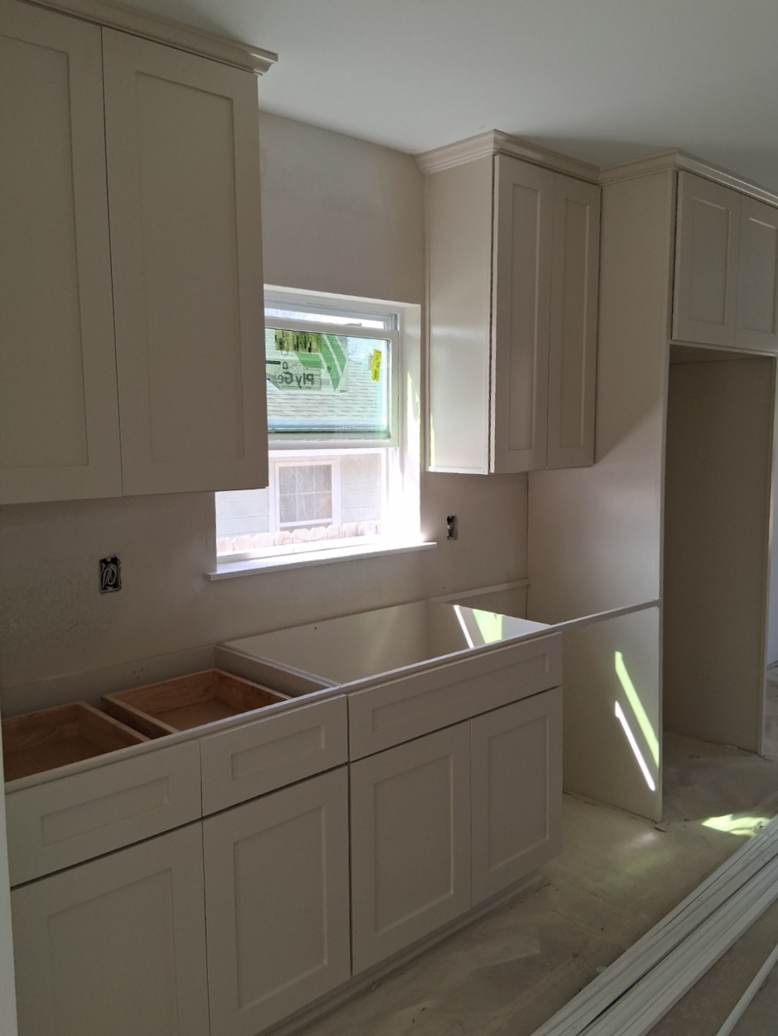 Kitchen — cabinetry installation · During renovation · Tyler, Texas