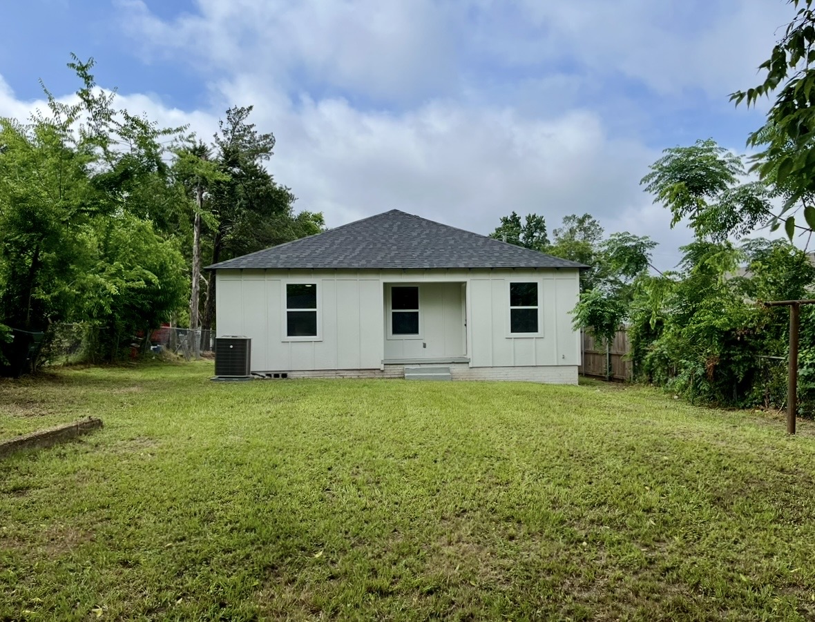 Rear exterior · After renovation · Tyler, Texas